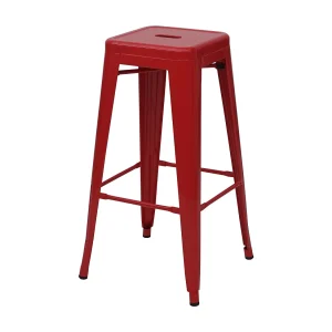 Barkruk MCW-A73 Metaal stapelbaar, rood Barkruk MCW-A73 Metaal stapelbaar, rood