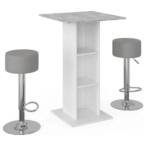 Bartafel set beton 70x70x109 rodeo Bartafel set beton 70x70x109 rodeo