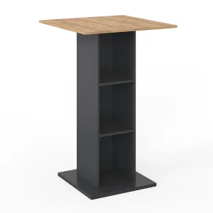 Bartafel antraciet 70x70x109 rodeo Bartafel antraciet 70x70x109 rodeo