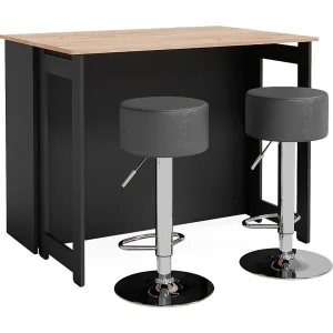 Bartafelset eik goud/antraciet 116x37x90.5 dominic Bartafelset eik goud/antraciet 116x37x90.5 dominic