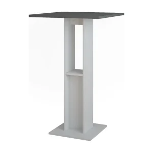 Bartafel wit/antraciet 65x65x106 repose Bartafel wit/antraciet 65x65x106 repose