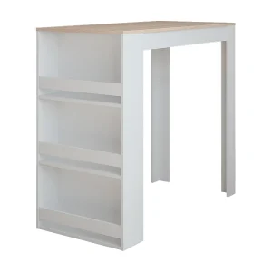 Bartafel wit/sonoma 57x117x106 repose Bartafel wit/sonoma 57x117x106 repose
