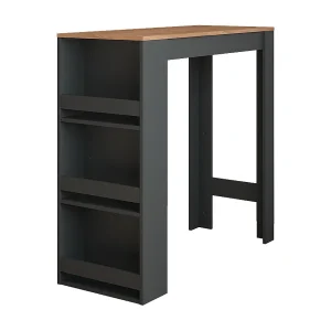Bartafel antraciet/gouden eik 45x110x106 repose Bartafel antraciet/gouden eik 45x110x106 repose