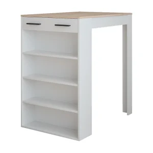 Bartafel wit/sonoma 67x100x106 repose Bartafel wit/sonoma 67x100x106 repose