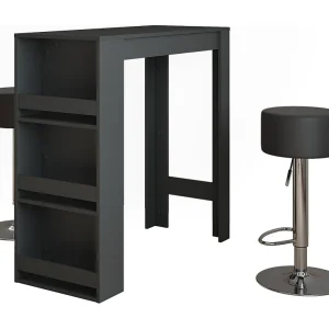 Bartafel set antraciet 45x110x106 repose Bartafel set antraciet 45x110x106 repose