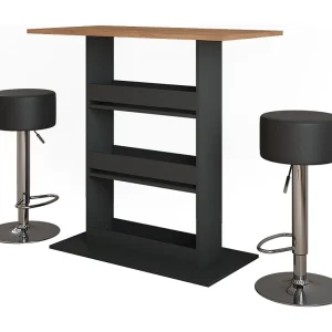 Bartafelset eik goud/antraciet 110x55x106 repose Bartafelset eik goud/antraciet 110x55x106 repose