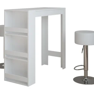 Bartafel set wit 45x110x106 repose