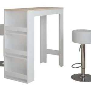 Bartafel set wit/sonoma 45x110x106 repose