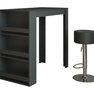 Bartafel set antraciet 57x117x106 repose Bartafel set antraciet 57x117x106 repose