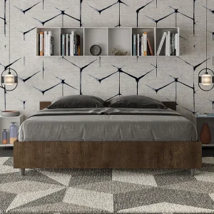 Bed 160×190 met opbergruimte walnoot Nuamo Bed 160×190 met opbergruimte walnoot Nuamo