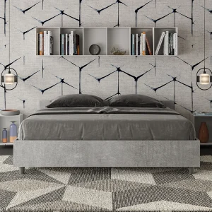 Bed 160×190 met opbergruimte cement Nuamo Bed 160×190 met opbergruimte cement Nuamo
