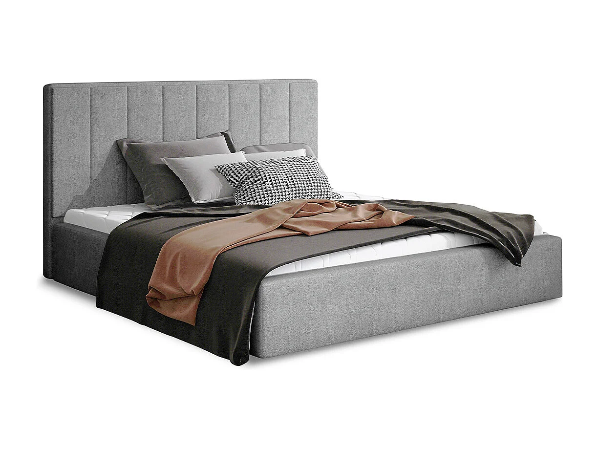 Bedstee 160x200 inclusief lattenbodem Brook Gris
