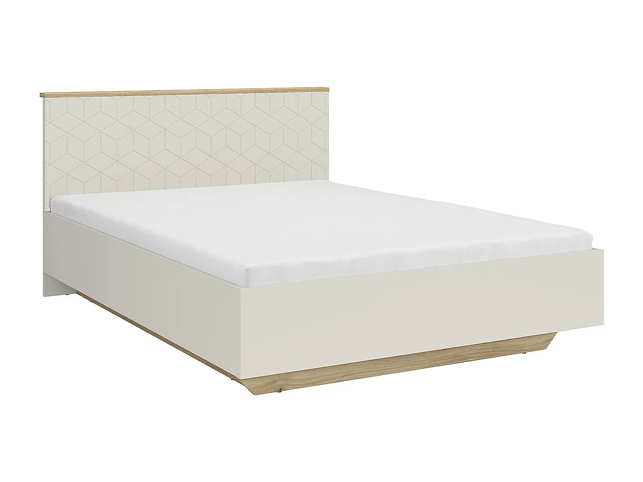 Bed 160x200 inclusief lattenbodem Naya Cashmere