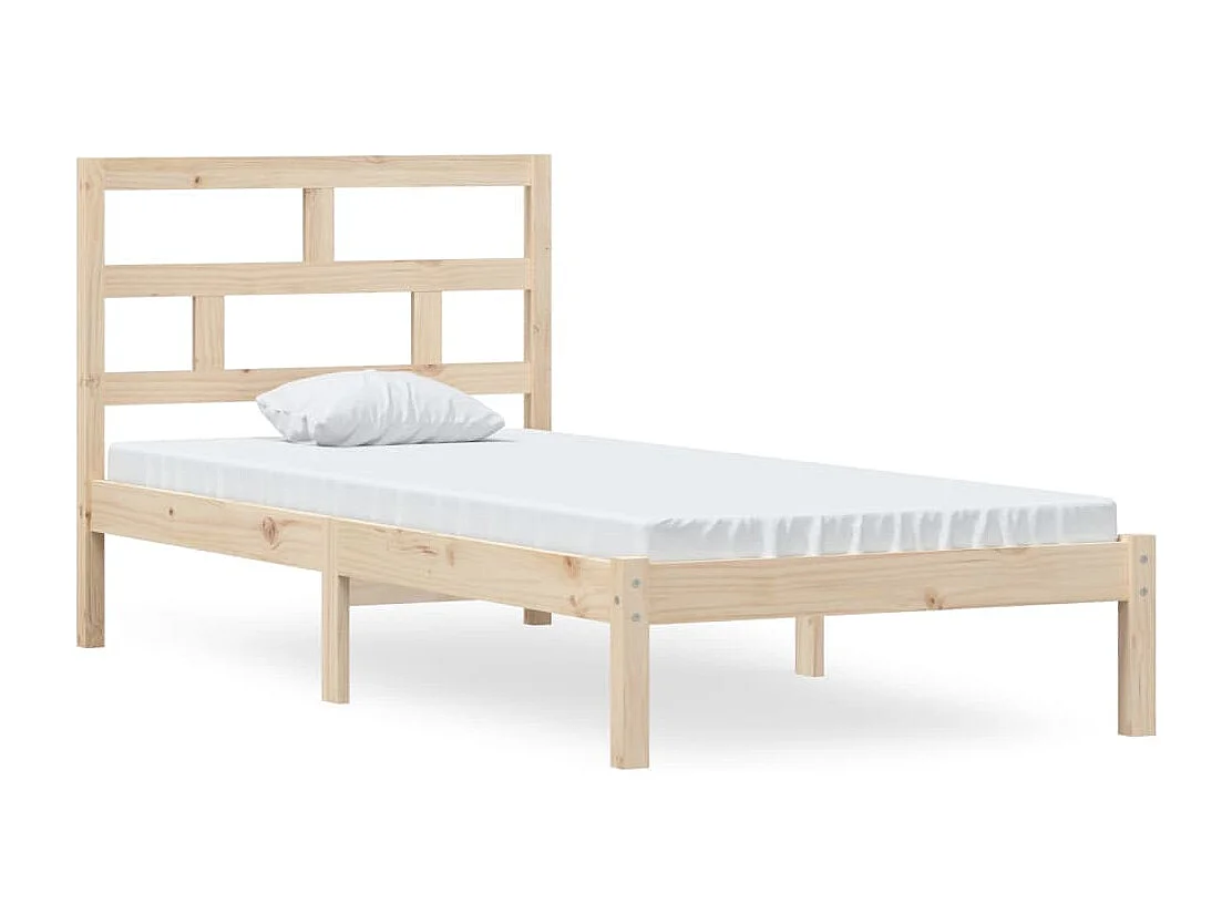 Bedframe massief grenenhout 90x200 cm