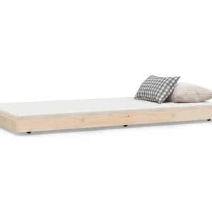 Bedframe zonder matras massief grenenhout 80×200 cm Bedframe zonder matras massief grenenhout 80×200 cm