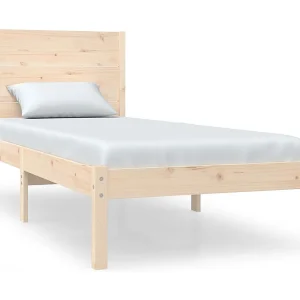 Bedframe zonder matras massief grenenhout 90×200 cm Bedframe zonder matras massief grenenhout 90×200 cm