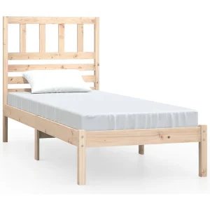 Bedframe massief grenenhout 75×190 cm Bedframe massief grenenhout 75×190 cm
