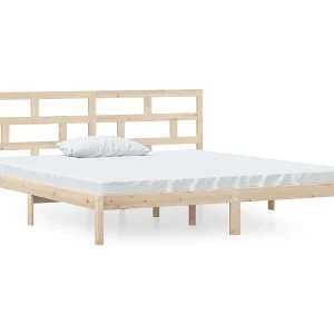 Bedframe massief grenenhout 140×190 cm Bedframe massief grenenhout 140×190 cm