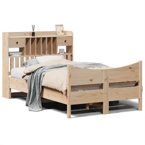Bedframe zonder matras massief grenenhout 135×190 cm Bedframe zonder matras massief grenenhout 135×190 cm