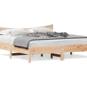 Bedframe zonder matras massief grenenhout 180×200 cm Bedframe zonder matras massief grenenhout 180×200 cm