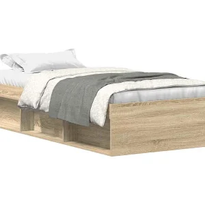 Bedframe sonoma eikenkleurig 100×200 cm Bedframe sonoma eikenkleurig 100×200 cm