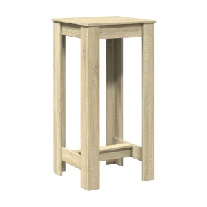 Bartafel 51x50x103,5 cm bewerkt hout sonoma eikenkleurig Bartafel 51x50x103,5 cm bewerkt hout sonoma eikenkleurig