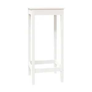 Bartafel 50x50x110 cm massief grenenhout wit Bartafel 50x50x110 cm massief grenenhout wit
