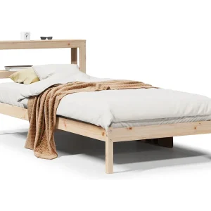 Bedframe zonder matras massief grenenhout 75×190 cm Bedframe zonder matras massief grenenhout 75×190 cm