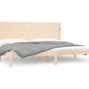Bedframe massief hout 180×200 cm