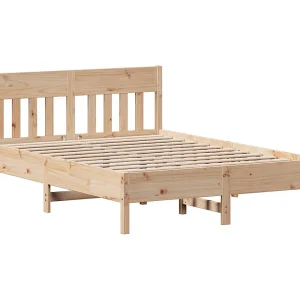 Bedframe zonder matras massief grenenhout 140×190 cm Bedframe zonder matras massief grenenhout 140×190 cm