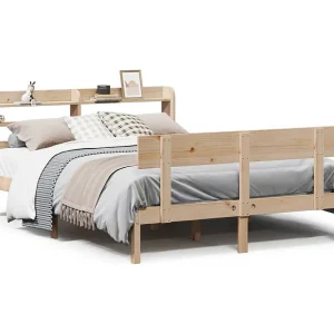 Bedframe zonder matras massief grenenhout 150×200 cm Bedframe zonder matras massief grenenhout 150×200 cm