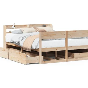 Bedframe zonder matras massief grenenhout 160×200 cm Bedframe zonder matras massief grenenhout 160×200 cm