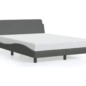 Bedframe "Dover" 120×200 cm stof donkergrijs Bedframe "Dover" 120×200 cm stof donkergrijs