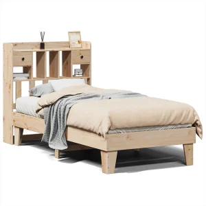 Bedframe zonder matras massief grenenhout 90×200 cm Bedframe zonder matras massief grenenhout 90×200 cm