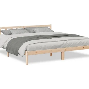 Bedframe extra lang zonder matras massief grenenhout 200×220 cm Bedframe extra lang zonder matras massief grenenhout 200×220 cm