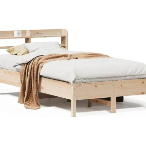Bedframe zonder matras massief grenenhout 75×190 cm Bedframe zonder matras massief grenenhout 75×190 cm