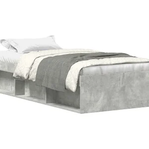 Bedframe betongrijs 90×200 cm Bedframe betongrijs 90×200 cm