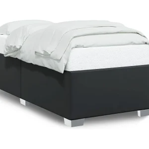 Bedframe kunstleer zwart 90×190 cm Bedframe kunstleer zwart 90×190 cm