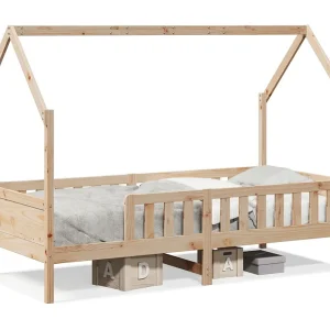 Bedhuis massief grenenhout 90×200 cm Bedhuis massief grenenhout 90×200 cm