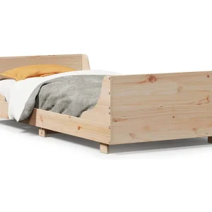 Bedframe zonder matras massief grenenhout 90×200 cm Bedframe zonder matras massief grenenhout 90×200 cm