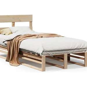 Bedframe zonder matras massief grenenhout 100×200 cm Bedframe zonder matras massief grenenhout 100×200 cm