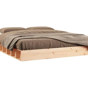 Bedframe massief hout 150×200 cm Bedframe massief hout 150×200 cm