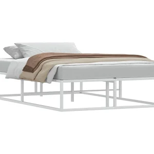 Bedframe zonder matras 120×200 cm wit