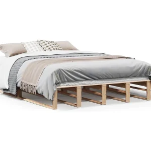 Bedframe zonder matras massief grenenhout 120×200 cm Bedframe zonder matras massief grenenhout 120×200 cm