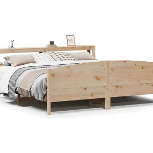 Bedframe zonder matras massief grenenhout 180×200 cm Bedframe zonder matras massief grenenhout 180×200 cm