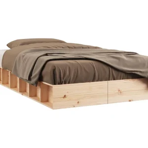 Bedframe massief hout 100×200 cm Bedframe massief hout 100×200 cm