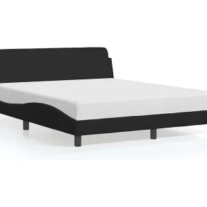 Bedframe "Dover" 160×200 cm fluweel zwart
