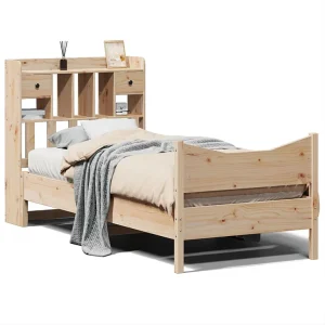 Bedframe zonder matras massief grenenhout 90×200 cm Bedframe zonder matras massief grenenhout 90×200 cm