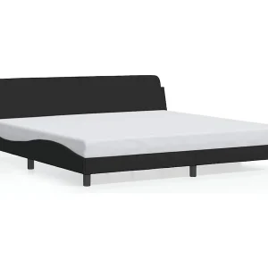Bedframe "Dover" 200×200 cm fluweel zwart Bedframe "Dover" 200×200 cm fluweel zwart