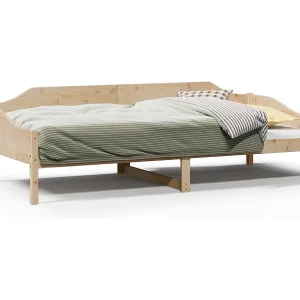 Bedframe zonder matras massief grenenhout 90×200 cm Bedframe zonder matras massief grenenhout 90×200 cm